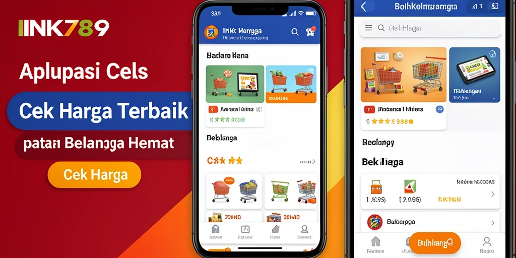 Antarmuka pengguna INK789 saat memeriksa harga produk.