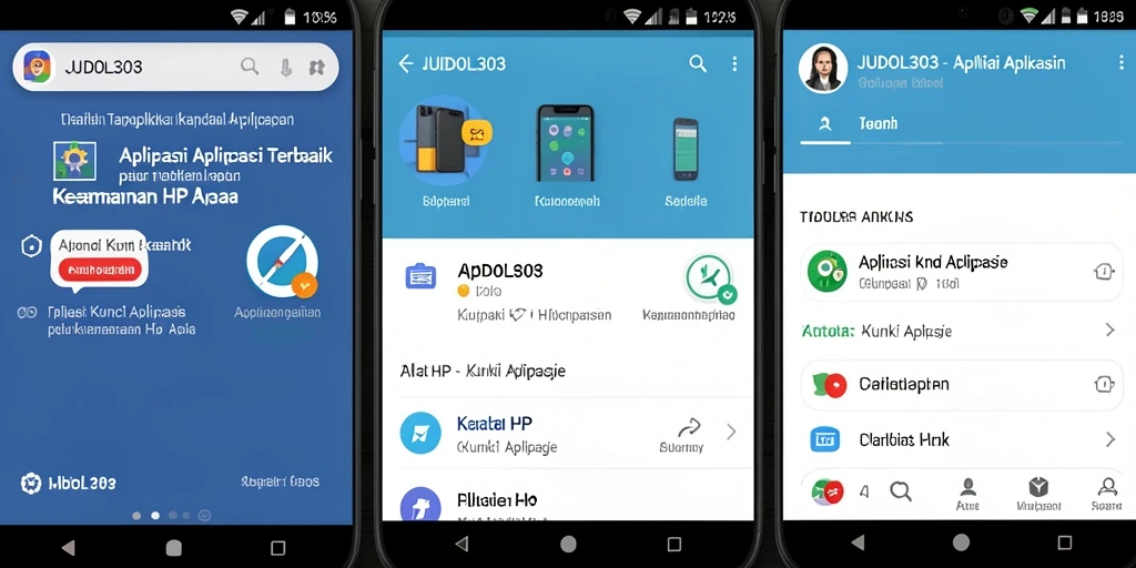 Tampilan antarmuka JUDOL303 untuk penguncian aplikasi.