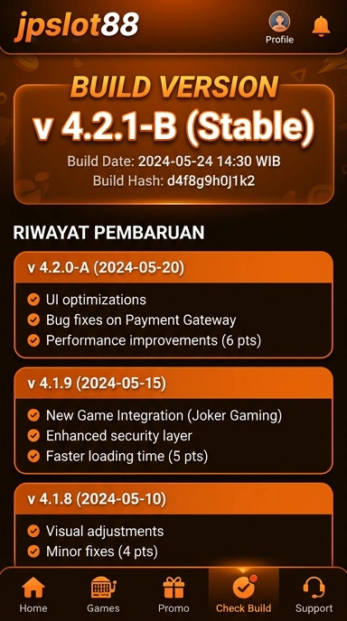 Riwayat Versi jpslot88 untuk pengguna Android